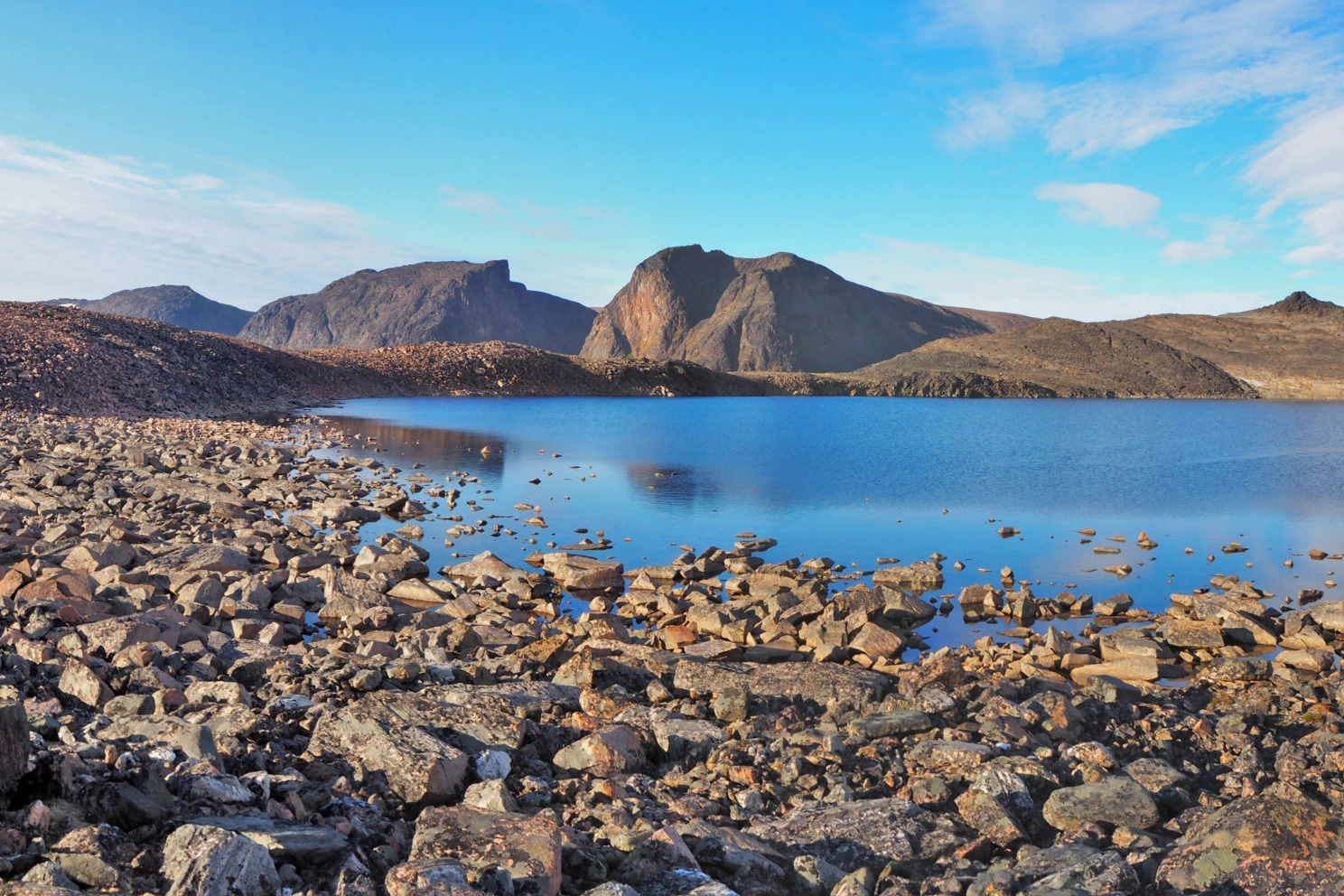 Stuptjørna, som var turens mål, befinner seg på østsiden av Wijdefjorden på nordsiden av Spitsbergen, Svalbard. Foto: Alexandra Rouillard