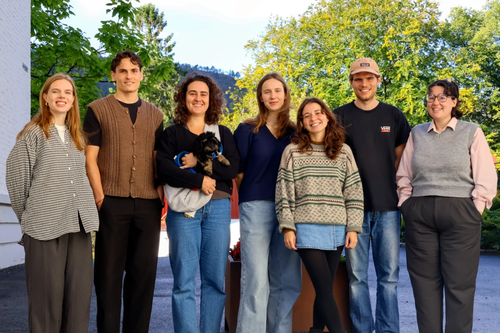 <p>Phd forum: Erika Giorgi, Johannes Unegg, Polina Sevastyanova, Jesse Vogelsang, Ana Gomes, Camille Marie Afonso </p><p>Photo: Thea Svensson</p>