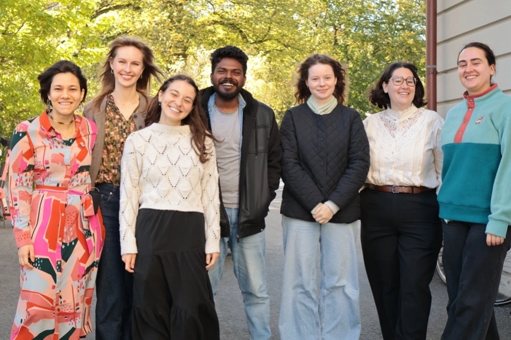 <p>Phd forum: Linda Latuta, Pushpak Martin John Nadar, Camille Afonso, Laymara Sampaio, Erika Giorgi, Nina Hecej and Marianne Williams-Kerslake.</p><p>Photo: Thea Svensson</p>